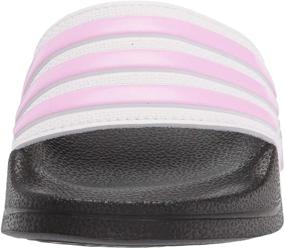 img 3 attached to Unisex Youth Adilette Shower Black Girls' Shoes by Adidas: A Perfect Blend of Comfort and Style