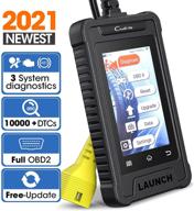 launch creader elite cre300: advanced obd2 scanner with full functions, abs/srs/check engine code reader, touchscreen - perfect for diyers and professionals, free lifetime upgrade logo