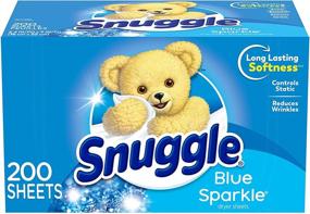 img 4 attached to Snuggle Fabric Softener Sheets Sparkle Household Supplies for Laundry