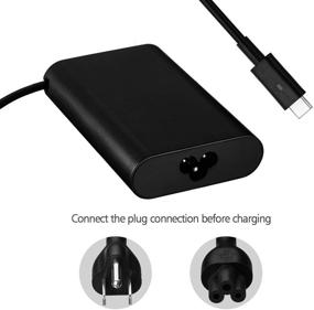 img 1 attached to 65W 20V 3.25A USB-C Power Adapter Charger for Dell LA65NM170, 2YKOF, 02YKOF, Dell XPS 12 9250, Dell Latitude 12 7275, Dell Latitude 13 7370 | Ideal for Various Type C Devices