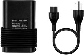 img 4 attached to 65W 20V 3.25A USB-C Power Adapter Charger for Dell LA65NM170, 2YKOF, 02YKOF, Dell XPS 12 9250, Dell Latitude 12 7275, Dell Latitude 13 7370 | Ideal for Various Type C Devices