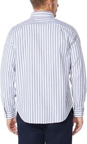 img 2 attached to 👔 Nautica Classic Stretch Gingham Sleeve Men's Shirts: Comfort meets style