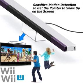 img 3 attached to 🎮 'Enhance Your Wii Gaming Experience with the Juamena WSB01 Wired Infrared Sensor Bar - Motion Replacement for Wii and Wii U Controllers'