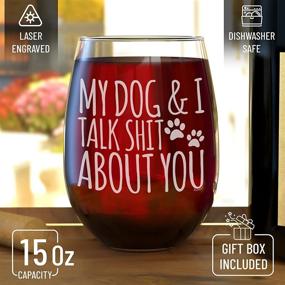 img 3 attached to Shop4Ever About Engraved Stemless Glass Kitchen & Dining