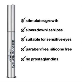 img 1 attached to 💁 Medipharma Cosmetics Eyelash Booster Serum: Silicon-Free & Paraben-Free Natural Enhancer for Longer, Thicker, Fuller and Healthier Lashes