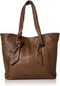 img 4 attached to 👜 Frye Nora Knotted Tote: Stylishly Functional Handbag for All Your Essentials