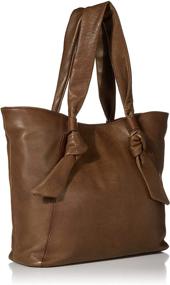 img 3 attached to 👜 Frye Nora Knotted Tote: Stylishly Functional Handbag for All Your Essentials