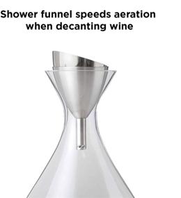 img 2 attached to 🍷 Rabbit Wine Aerator Shower Funnel with Sediment Filter