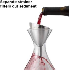 img 1 attached to 🍷 Rabbit Wine Aerator Shower Funnel with Sediment Filter