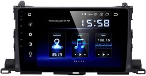 img 4 attached to 🚗 DASAITA 10.2-inch Touch Screen Android 10.0 Car HeadUnit for Toyota Highlander: Radio, GPS, DSP System, 4G RAM 64G ROM, Bluetooth 5.0, 15-Band EQ, Navigation Multimedia