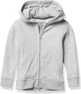 👕 nautica sensory friendly full zip hoodie sweatshirt: perfect fit for boys' clothing and active lifestyle logo
