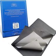 🧽 precise spring cleaning and polishing cloths: effortless tarnish removal for silver, gold, and sterling silver jewelry (large) logo