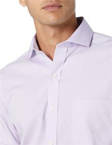 img 2 attached to Effortlessly Stylish: Non Iron Pocket 👔 Men's Shirts with BUTTONED Tailored Cutaway Collar