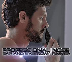 img 1 attached to 👃 MANGROOMER Advanced Professional Plus+ Nose, Ear Hair & Eyebrow Trimmer: Extra Features Included!