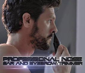 img 3 attached to 👃 MANGROOMER Advanced Professional Plus+ Nose, Ear Hair & Eyebrow Trimmer: Extra Features Included!