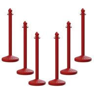 stanchion diameter crowd control barriers occupational health & safety products logo