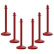stanchion diameter crowd control barriers occupational health & safety products logo