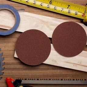 img 1 attached to High-Quality 120-Piece Sanding Discs Pad Kit for Rotary Tools - Hook and Loop Sandpaper Discs, 12 Grit Varieties (60 to 3000 Grit, 10 Pieces Each), 2-Inch Diameter