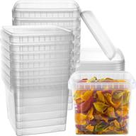 containers stackable tamper proof recyclable container storage & organization and kitchen storage & organization логотип