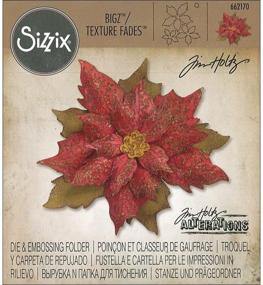 img 2 attached to 🌺 Sizzix Толтз Бигз Дай/TF Набор для создания цветов "Layered Tat Poinsettis" - изысканный цветочный дизайн