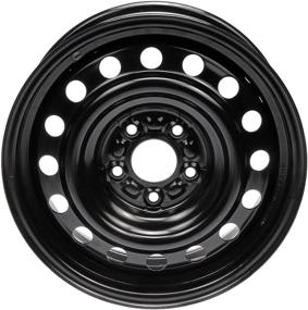img 3 attached to Dorman 939-151 Steel Wheel (16x6.5in.) in Black for Compatible Mitsubishi Models