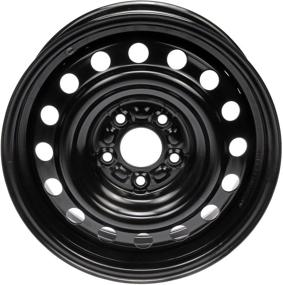img 1 attached to Dorman 939-151 Steel Wheel (16x6.5in.) in Black for Compatible Mitsubishi Models
