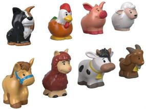 img 3 attached to 🐾 Fisher Price Little People Animal Friends: Exciting Action Figures, Statues, and Playsets!