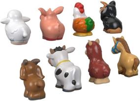 img 1 attached to 🐾 Fisher Price Little People Animal Friends: Exciting Action Figures, Statues, and Playsets!