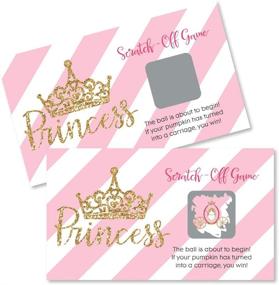 img 4 attached to Big Dot Happiness Little Princess Event & Party Supplies in Party Games & Activities