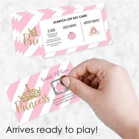 img 3 attached to Big Dot Happiness Little Princess Event & Party Supplies in Party Games & Activities