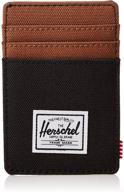 👛 herschel supply co raven saddle: stylish men's wallets, card cases & money organizers logo