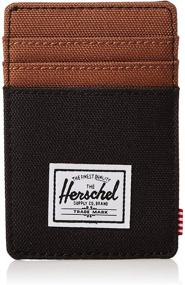 img 4 attached to 👛 Herschel Supply Co Raven Saddle: Stylish Men's Wallets, Card Cases & Money Organizers