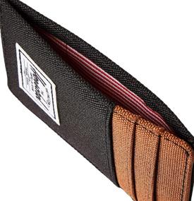 img 1 attached to 👛 Herschel Supply Co Raven Saddle: Stylish Men's Wallets, Card Cases & Money Organizers