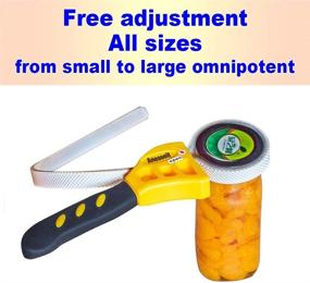 img 3 attached to 🔧 Efficient and Adjustable Arthritis Weak Hand Jar Opener - Easily Open Various Sized Bottle Caps, Seal Spice Lids, and Replace Water Filter Cartridges with Universal Silicone Belt Wrench