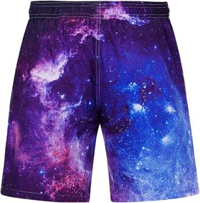 img 3 attached to ALOOCA Running Boardshorts Colorful Drawstring Boys' Clothing ~ Swim