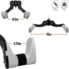 img 1 attached to 🚲 Ibera Horizontal Bicycle Bike Wall Hanger: Convenient Indoor Storage Rack for Level Bike Storage