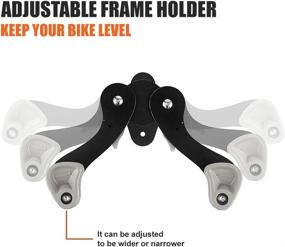 img 3 attached to 🚲 Ibera Horizontal Bicycle Bike Wall Hanger: Convenient Indoor Storage Rack for Level Bike Storage