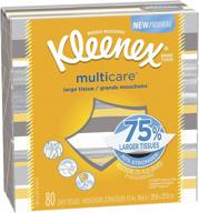 📦 kleenex multicare facial tissues, 80 count: superior convenience for all your needs! logo