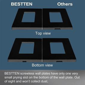 img 2 attached to 💡 Bestten Unbreakable Polycarbonate Receptacle for Industrial Electrical Wiring & Connecting: Screwless Design