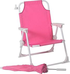 img 1 attached to Stylish and Functional Redmon Beach Baby Umbrella Chair: A Must-have for Kids' Furniture