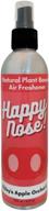 🍏 happy nose! natural plant-based odor neutralizer spray for home, work, pets, vehicle and more - abby's apple orchard scent, 1 pack logo