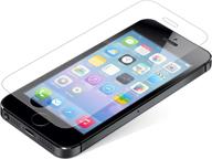 zagg invisibleshield glass screen protector for iphone 5 / 5s / 5c / se - clear: ultimate protection for your iphone screen! logo