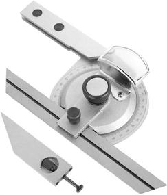 img 1 attached to Enhanced Accuracy and Clarity: Universal Protractor Magnifying Internal Measurement