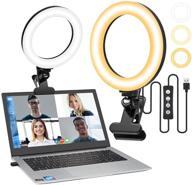 🔍 optimized search: sebider 8" led selfie ring light with clip-on desk mount for video conferencing, remote work, zoom meetings, live streaming, tiktok, and self broadcasting logo