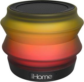 img 3 attached to 🔊 iHome iBT62B Portable Bluetooth Speaker - Collapsible, Color Changing, Speakerphone & Melody, Voice-Powered Music Assistant