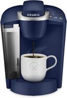 ☕️ keurig k-classic single serve coffee maker: blue brewer for k-cup pods, 6 to 10 oz brew sizes logo
