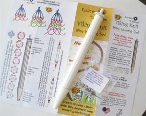 img 1 attached to 🔧 Lazee Daizee Large 1/2" Viking Knit Tool: Simplify Intricate Wire Weaving Effortlessly!
