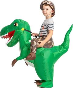 img 4 attached to 🦖 Halloween GOOSH Dinosaur Inflatable Costume