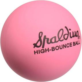 img 1 attached to 🔥 Spalding 51153 High Bounce Ball: Ignite Fun and Excitement in Every Game!