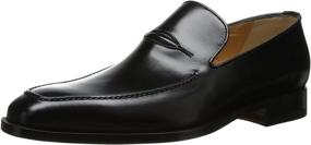 img 4 attached to Ferrini Mens 3877 Loafer Black Men's Shoes